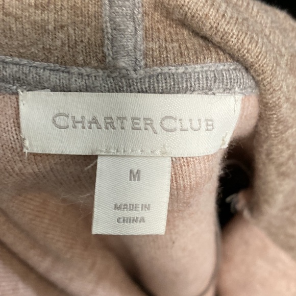 CHARTER CLUB HOODED DUSTER BRAND SIZE MEDIUM - Picture 12 of 15